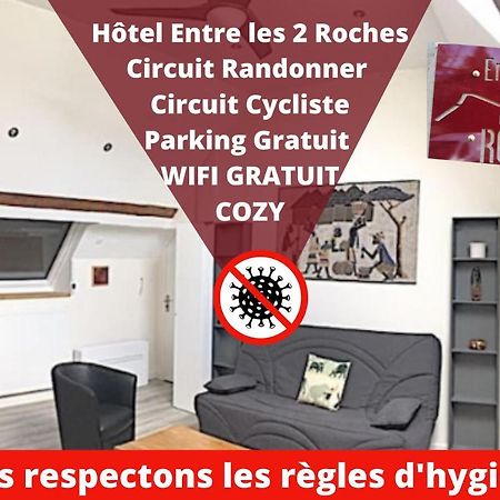 Hotel Entre Les 2 Roches Prisse Bagian luar foto