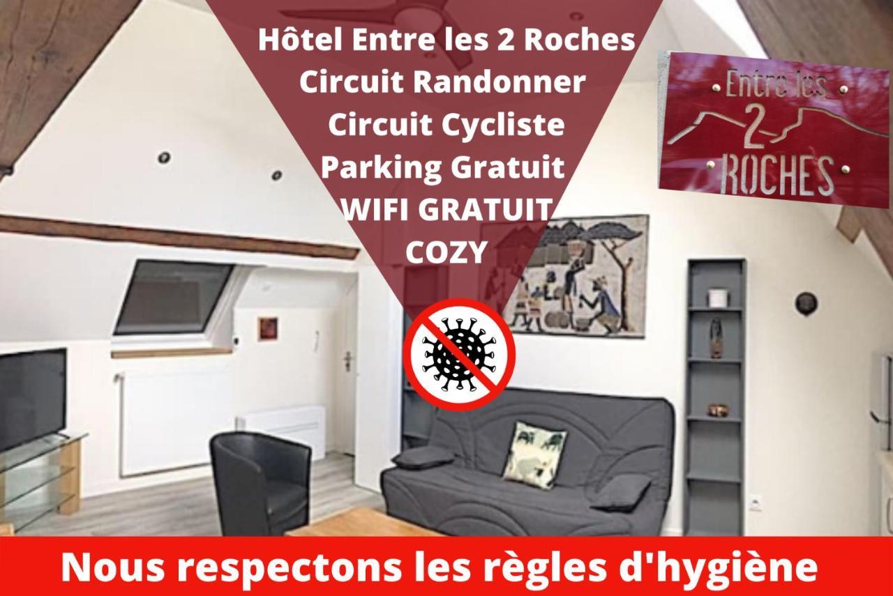 Hotel Entre Les 2 Roches Prisse Bagian luar foto