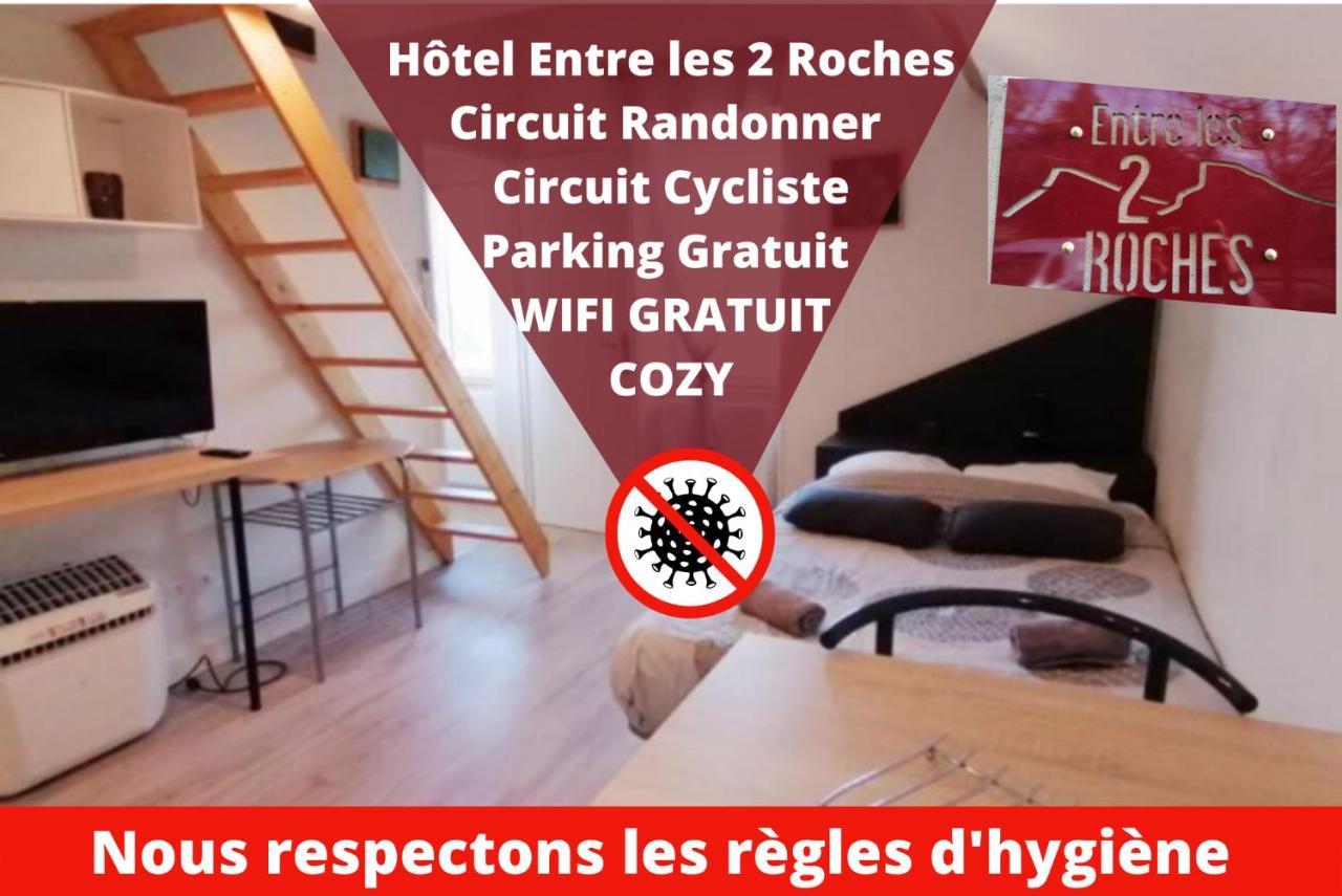 Hotel Entre Les 2 Roches Prisse Bagian luar foto