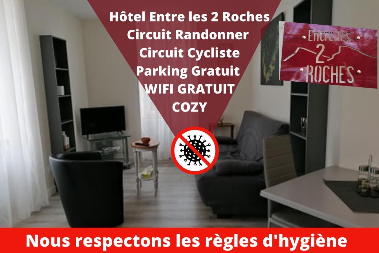 Hotel Entre Les 2 Roches Prisse Bagian luar foto